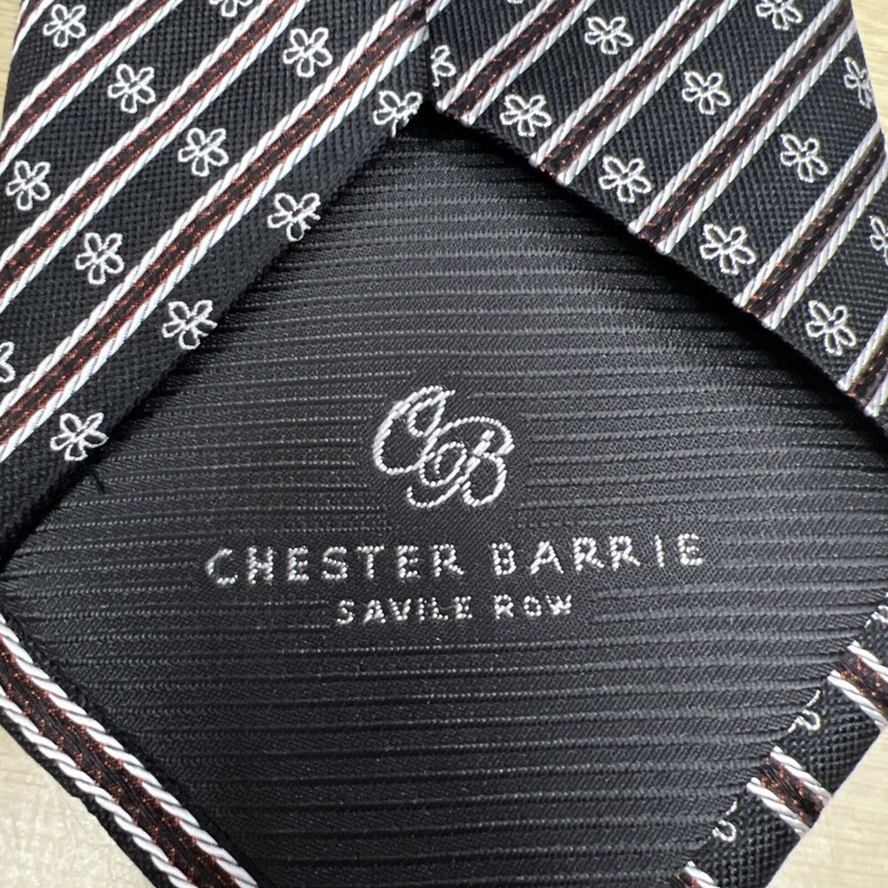 MARIO CALDI Savile Row Luxury Silk Tie Made In Italy 59” L 3.5" W GREAT CONDT. - Picture 8 of 10